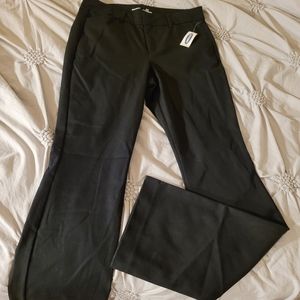 Old Navy black flare dress pants